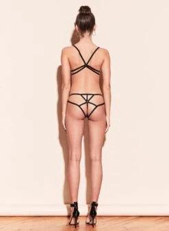 Fleur Du Mal Strappy Bondage Bra -Fleur du Mal 191113 FLEURDUMAL SHOT 14 3119