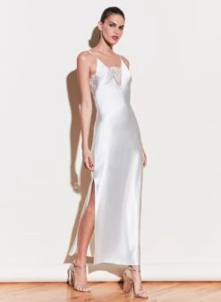 Fleur Du Mal Daphne Lace Insert Gown -Fleur du Mal 200116 FLEURDUMAL SHOT 46 7676