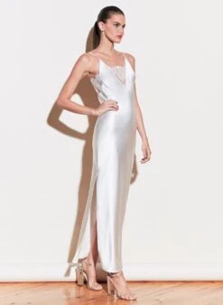 Fleur Du Mal Daphne Lace Insert Gown -Fleur du Mal 200116 FLEURDUMAL SHOT 46 7714