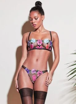 Fleur Du Mal Monet Embroidered Cheeky -Fleur du Mal 210201 FLEURDUMAL SHOT 10 1113crop 24b8b2f9 d116 411c 92af 832ecb8598b5