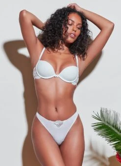 Fleur Du Mal Organic Cotton Thong