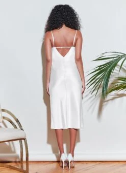 Fleur Du Mal Lily Embroidery Slip Dress -Fleur du Mal 210405 FLEURDUMAL SHOT 06 0885full