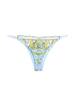 Fleur Du Mal Banana Embroidery Tanga 11 Fleur Du Mal Banana Embroidery Tanga -Fleur du Mal Banana Panty