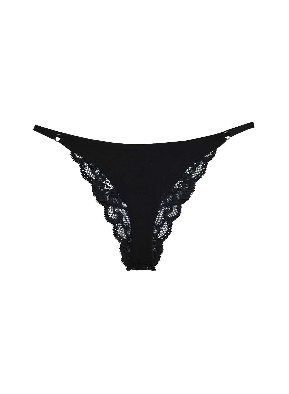 Fleur Du Mal Charlotte Lace Seamless String Cheeky 4 Fleur Du Mal Charlotte Lace Seamless String Cheeky - Image 4