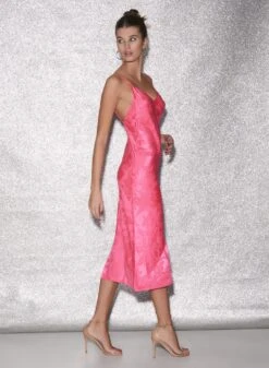 Fleur Du Mal Jacquard Slip Dress -Fleur du Mal FDM 010623 1 00959full