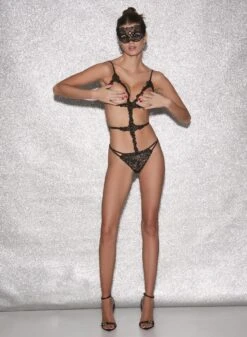 Fleur Du Mal Fleur Guipure Bodysuit -Fleur du Mal FDM 010623 1 01298full