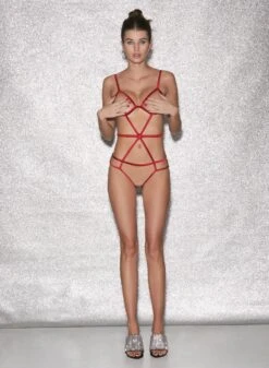 Fleur Du Mal Strappy Bondage Bodysuit 14 Fleur Du Mal Strappy Bondage Bodysuit -Fleur du Mal FDM 010623 1 02820full