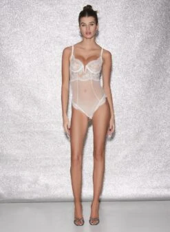 Fleur Du Mal Frankie Lace Bodysuit -Fleur du Mal FDM 010623 1 03063full