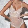 Fleur Du Mal Frankie Lace Bodysuit