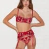 Fleur Du Mal Fuller Cup Violet Balconette Bra