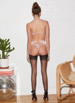 Fleur Du Mal Bow Guipure Embroidery Thong -Fleur du Mal FDM 011222 1 2324full 55a61ac4 c997 4470 85e1 d72155e8e3af