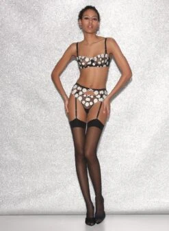 Fleur Du Mal Fuller Cup Polka Dot Embroidery Balconette Bra -Fleur du Mal FDM 021523 0618full 45af6132 46b9 4f04 85d6 f53fe3b6f237