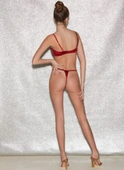 Fleur Du Mal Roses & Thorns Boned Bralette -Fleur du Mal FDM 041222 1 0509full