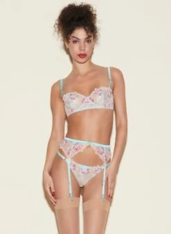 Fleur Du Mal Pixie Embroidery Garter -Fleur du Mal FDM 050322 1 3086crop ef93ec97 ea17 4c37 aa2f 5b62658747ba