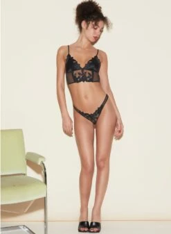 Fleur Du Mal Lily Embroidery Longline Triangle Bra 13 Fleur Du Mal Lily Embroidery Longline Triangle Bra -Fleur du Mal FDM 050322 1 4636full