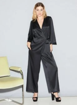 Fleur Du Mal Angel Sleeve Jumpsuit