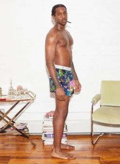 Fleur Du Mal Botanical Unisex Boxer Short -Fleur du Mal FDM 102221 1 2287full