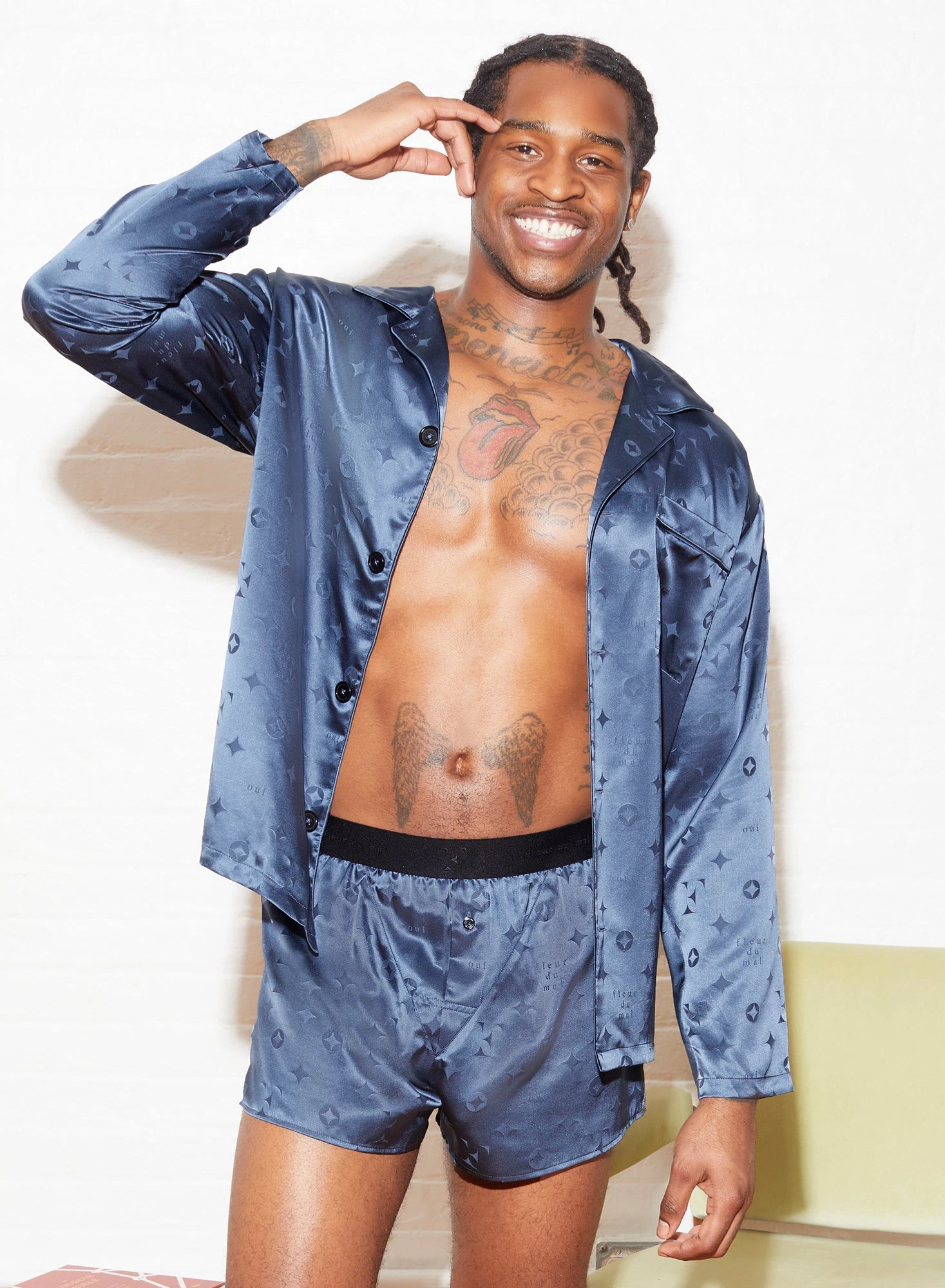 Fleur Du Mal Unisex Boxer Short 2 Fleur Du Mal Unisex Boxer Short - Image 2