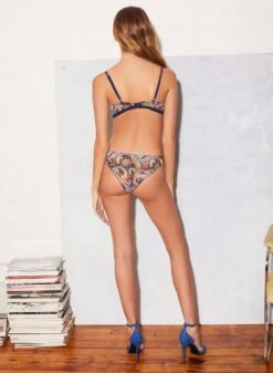 Fleur Du Mal Paisley Mesh Demi Bra -Fleur du Mal FL 082021 1 0067full