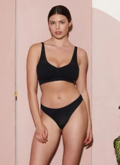 Fleur Du Mal Le Body Perforated Knit Panty -Fleur du Mal FleurDuMal8666 crop 774c563f 2d39 4e4a 8faf 46d588053e31