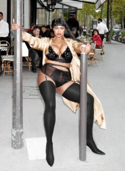 Fleur Du Mal X Precious Lily High Waist Thong