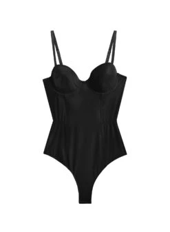 Fleur Du Mal Eco Luxe Jersey Bullet Bodysuit 11 Fleur Du Mal Eco Luxe Jersey Bullet Bodysuit -Fleur du Mal blackrecycledbsflat1
