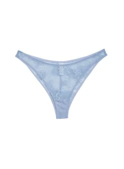 Fleur Du Mal Bouquet Lace Cheeky -Fleur du Mal bouquetlacecheekypastelskyflat1