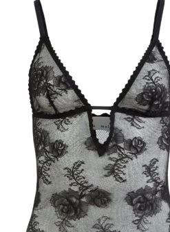 Fleur Du Mal Bouquet Lace Slip -Fleur du Mal bouquetslipflat2