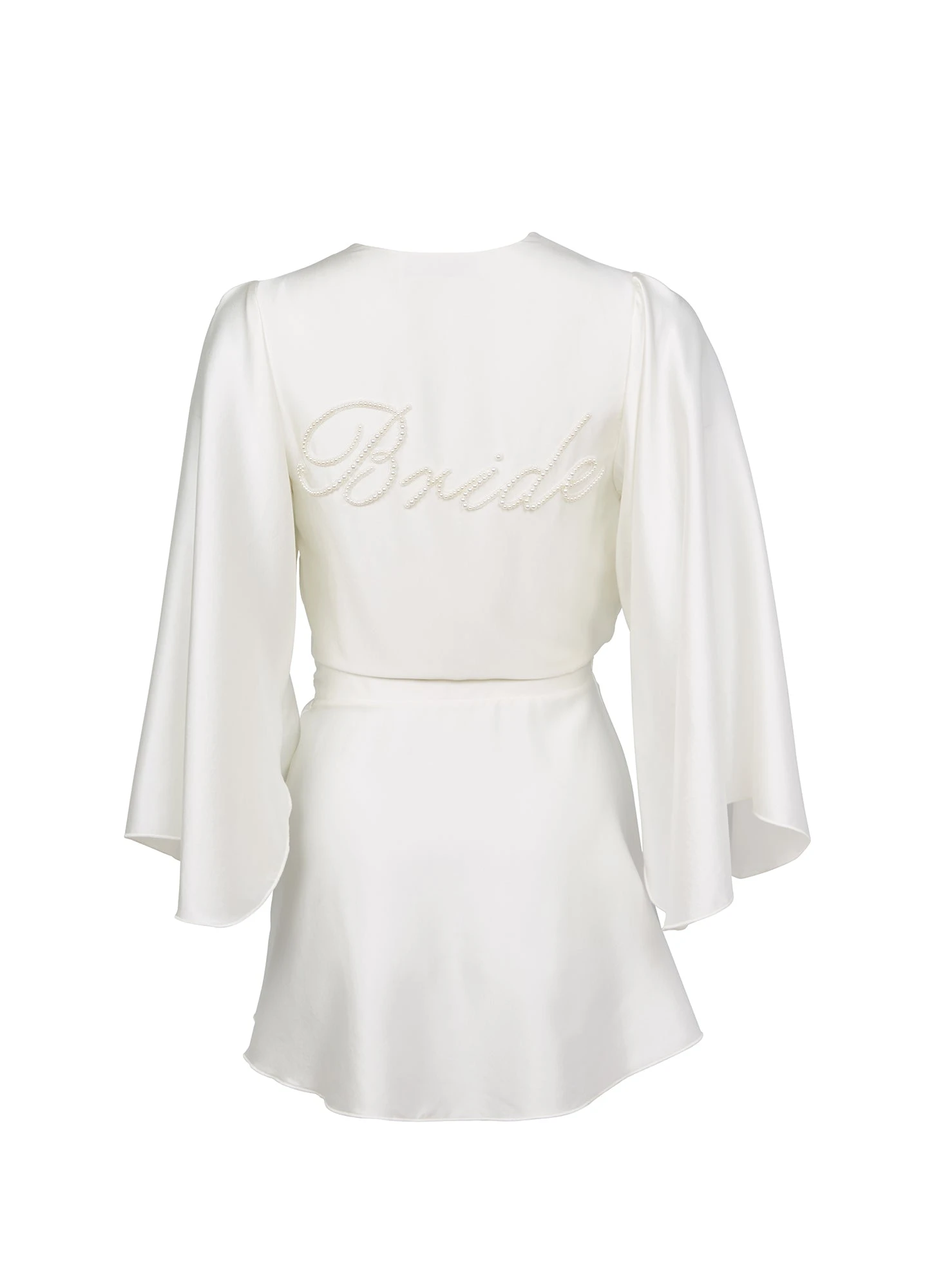 Fleur Du Mal Bride Embroidered Angel Sleeve Robe 4 Fleur Du Mal Bride Embroidered Angel Sleeve Robe - Image 4