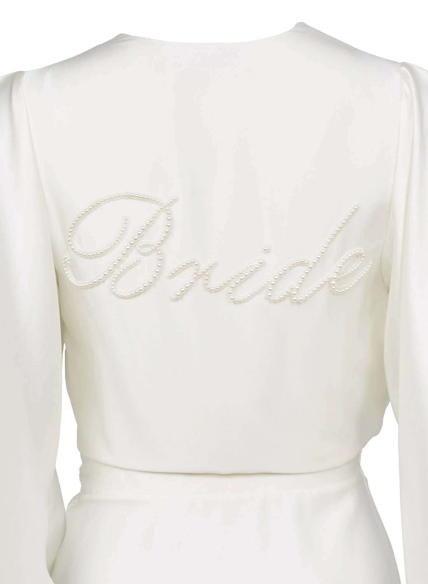Fleur Du Mal Bride Embroidered Angel Sleeve Robe 7 Fleur Du Mal Bride Embroidered Angel Sleeve Robe - Image 7