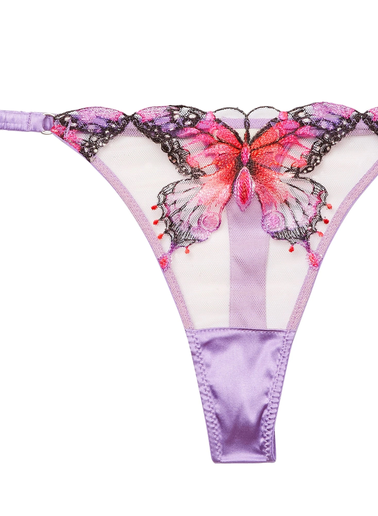 Fleur Du Mal Butterfly Embroidery Thong 7 Fleur Du Mal Butterfly Embroidery Thong - Image 7