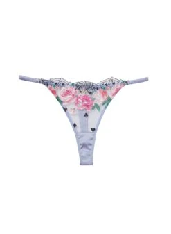 Fleur Du Mal Card Embroidery Thong 11 Fleur Du Mal Card Embroidery Thong -Fleur du Mal cardembroiderythongpastelskyflat1