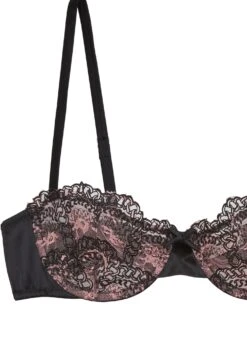 Fleur Du Mal Chain Embroidery Balconette Bra -Fleur du Mal chainembroiderybraflat2
