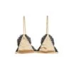 Fleur Du Mal Cherie Lace Triangle Bra