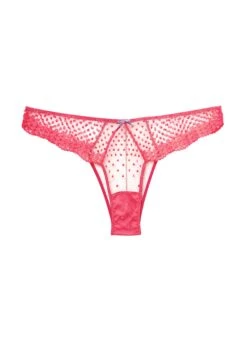 Fleur Du Mal Dotty Cheeky 11 Fleur Du Mal Dotty Cheeky -Fleur du Mal dottycheekypoppinkflat1