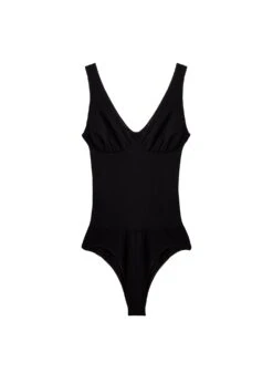 Fleur Du Mal Le Body Control Bodysuit -Fleur du Mal essentialscontrolbodysuitblackflat1