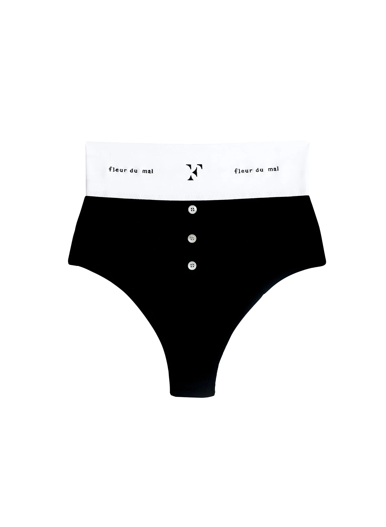 Fleur Du Mal Garçon High Waist Panty 2 Fleur Du Mal Garçon High Waist Panty - Image 2