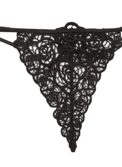 Fleur Du Mal Fleur Guipure V String -Fleur du Mal guipurevstringflat2