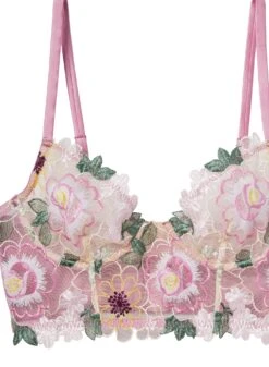 Fleur Du Mal Jardin Embroidery Longline Demi Bra 15 Fleur Du Mal Jardin Embroidery Longline Demi Bra -Fleur du Mal jardinlonglineflat2