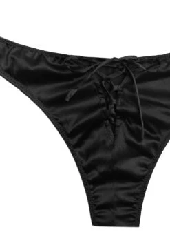 Fleur Du Mal Laced Up Luxe Cheeky -Fleur du Mal lacingcheekybackflat2