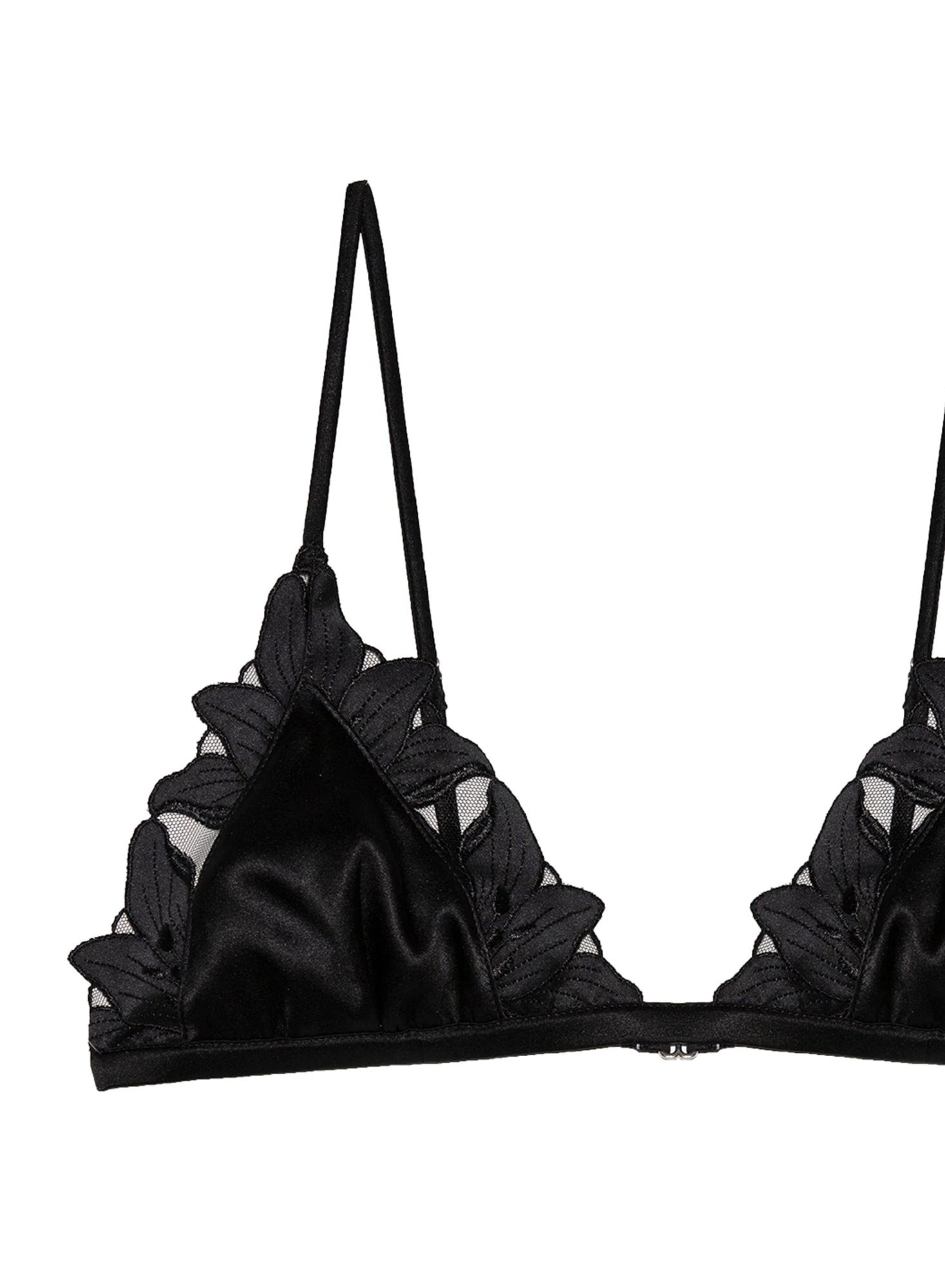 Fleur Du Mal Lily Triangle Bralette 3 Fleur Du Mal Lily Triangle Bralette - Image 3