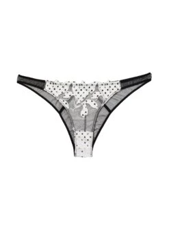 Fleur Du Mal Lily Embroidery Cheeky -Fleur du Mal lilydotcheekyflat1
