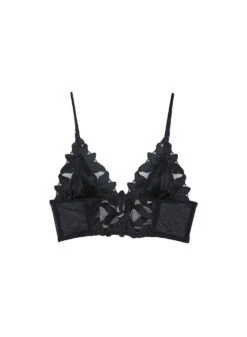 Fleur Du Mal Lily Embroidery Longline Triangle Bra 10 Fleur Du Mal Lily Embroidery Longline Triangle Bra -Fleur du Mal lilylongtriangleflat1
