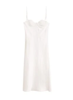 Fleur Du Mal Lily Embroidery Slip Dress -Fleur du Mal lilyslipdressflat1
