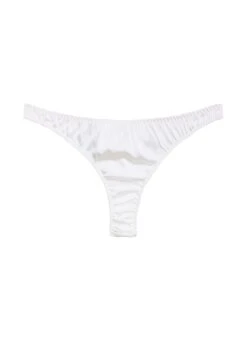 Fleur Du Mal Luxe Thong 11 Fleur Du Mal Luxe Thong -Fleur du Mal luxethongivoryflat1