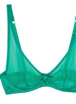 Fleur Du Mal Fuller Cup Mesh Demi Bra -Fleur du Mal meshdemiflat2 9c8dd72c 7951 4928 8f9b 2287553d03b6