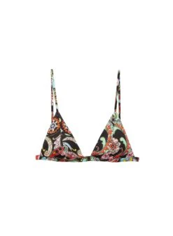 Fleur Du Mal Luxe Triangle Bra -Fleur du Mal paisleyluxetriangleflat1