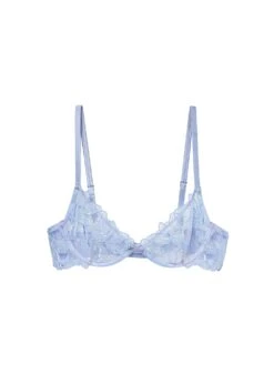 Fleur Du Mal Lily Embroidery Plunge Demi Bra 11 Fleur Du Mal Lily Embroidery Plunge Demi Bra -Fleur du Mal pastelskylilydemiflat1 7157cc79 0e1f 4c08 aa6d 19d64c8a7b1a