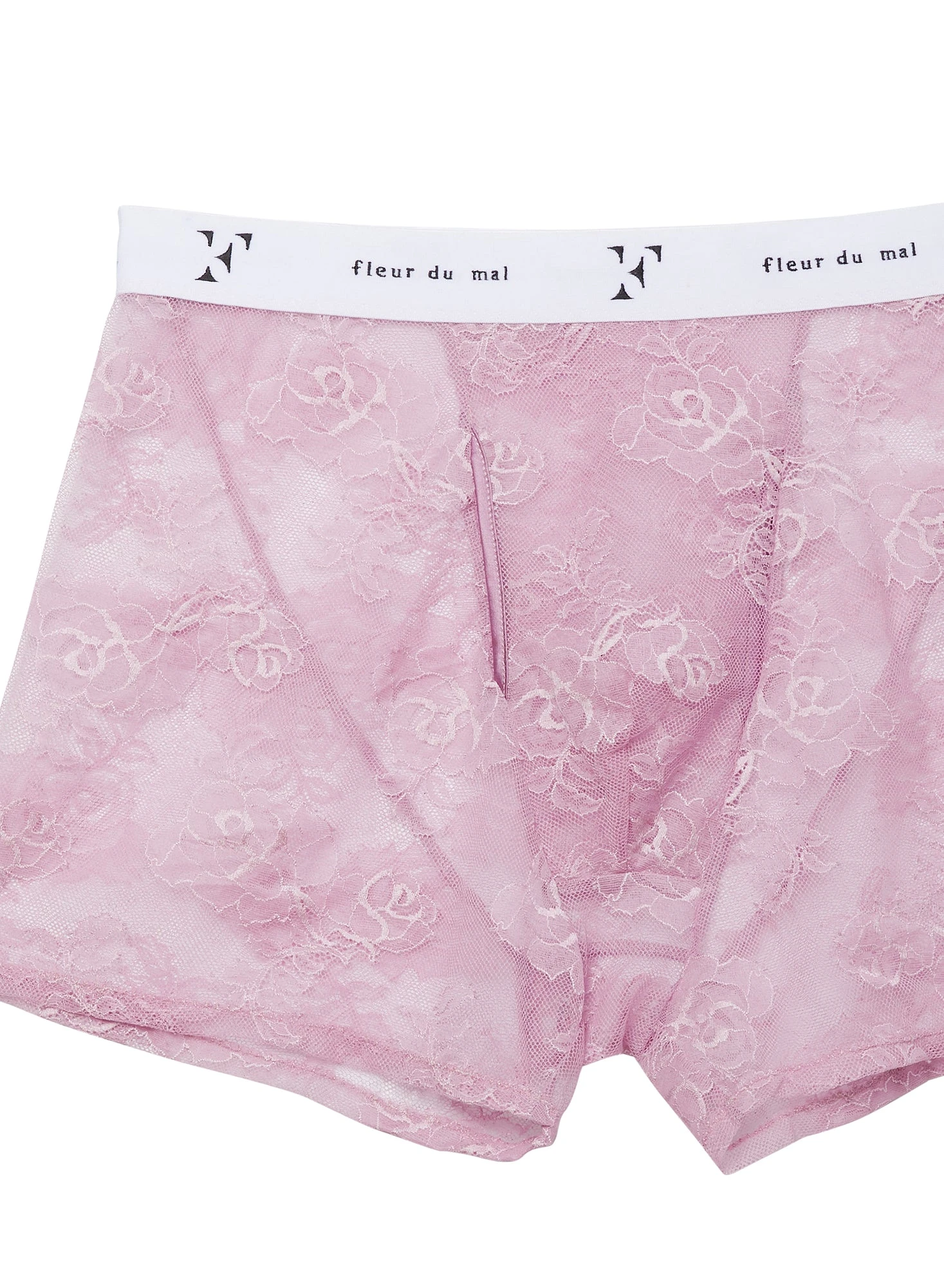 Fleur Du Mal Men's Bouquet Lace Boxer Brief 5 Fleur Du Mal Men's Bouquet Lace Boxer Brief - Image 5