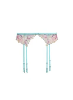 Fleur Du Mal Pixie Embroidery Garter -Fleur du Mal pixiegarterflat1